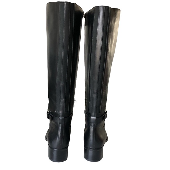 MICHAEL Michael Kors Heather Boot Wide Calf Black Boots - Size 8 - Picture 14 of 14